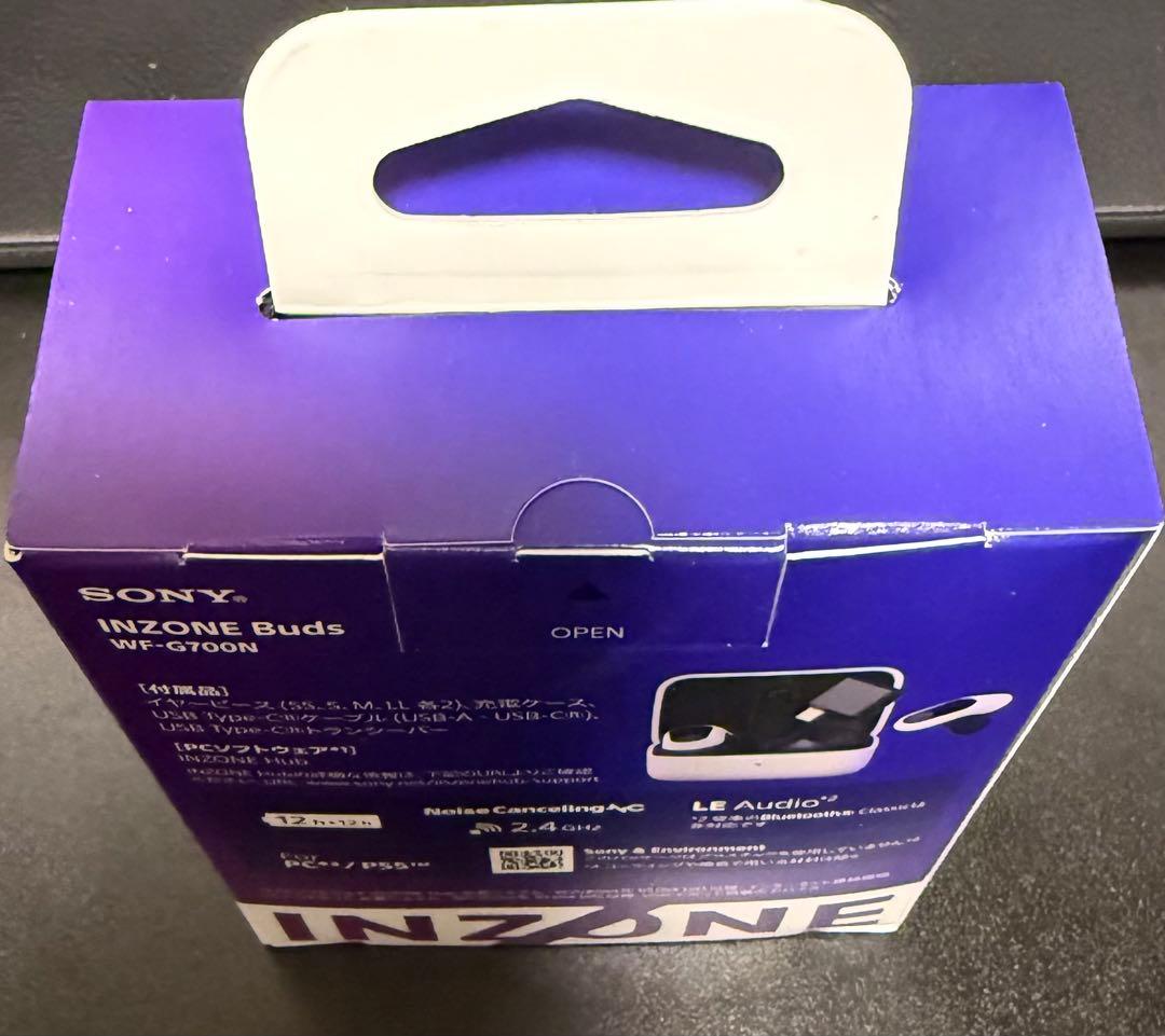 【新品・未使用・未開封】 INZONE Buds:WF-G700N