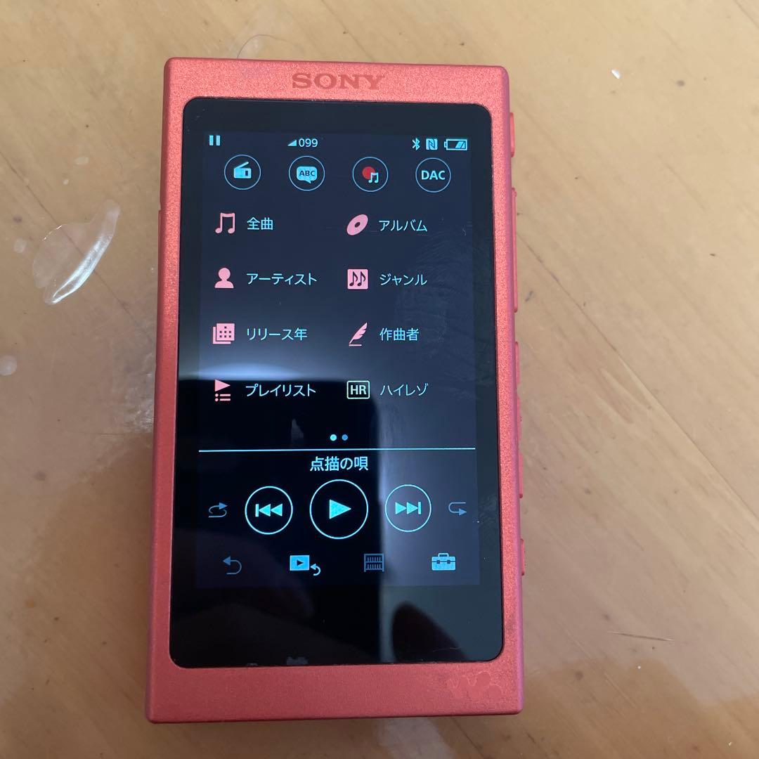SONY NW-A45 ウォークマン レッド　16GB