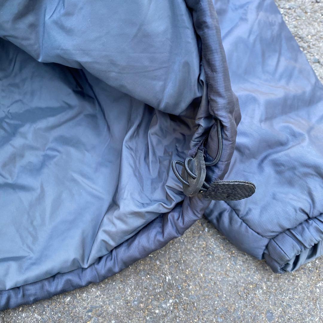 90s MOONSTONE ウルトラライトダウン パフジャケット ネイビー 中綿