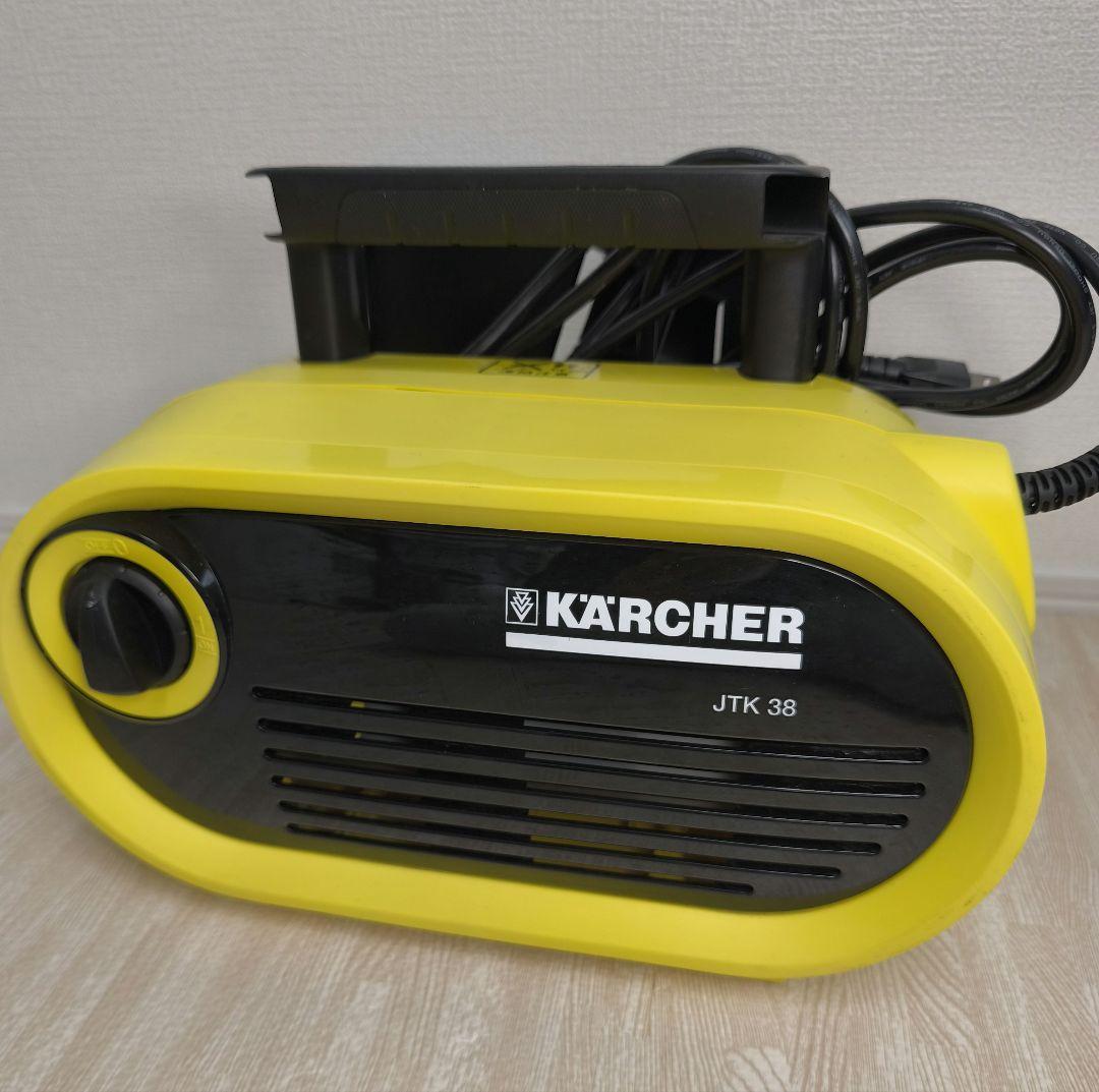【数回使用美品】KARCHER JTK 38 高圧洗浄機 本体 蛇口&バケツ可