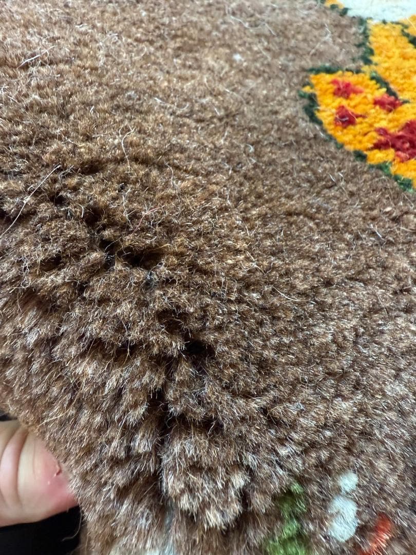 118x47cm ペルシャギャッベ ランナー (ギャベ) ペルシャ絨毯 ギャッベ