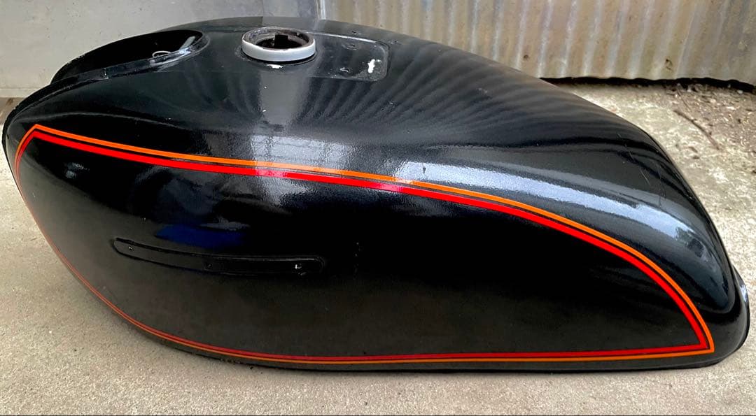 gs400 外装セット　タンク、タックロール、テールカウル、純正E1カラー