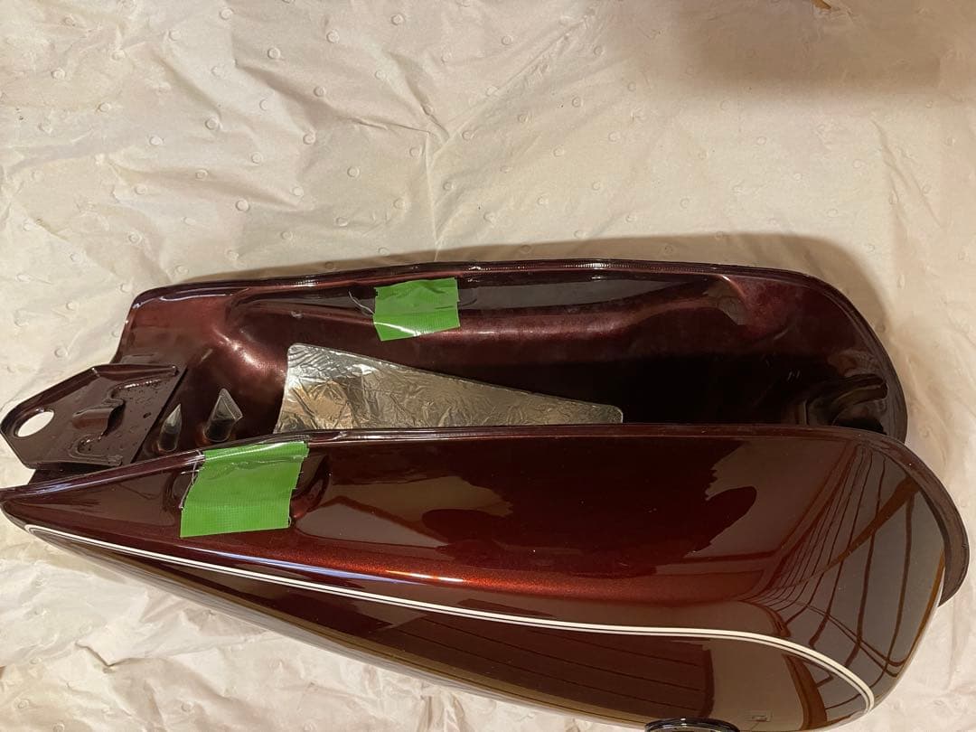 Yamaha SR ダークグレイッシュレッド 外装セット　2014年FI