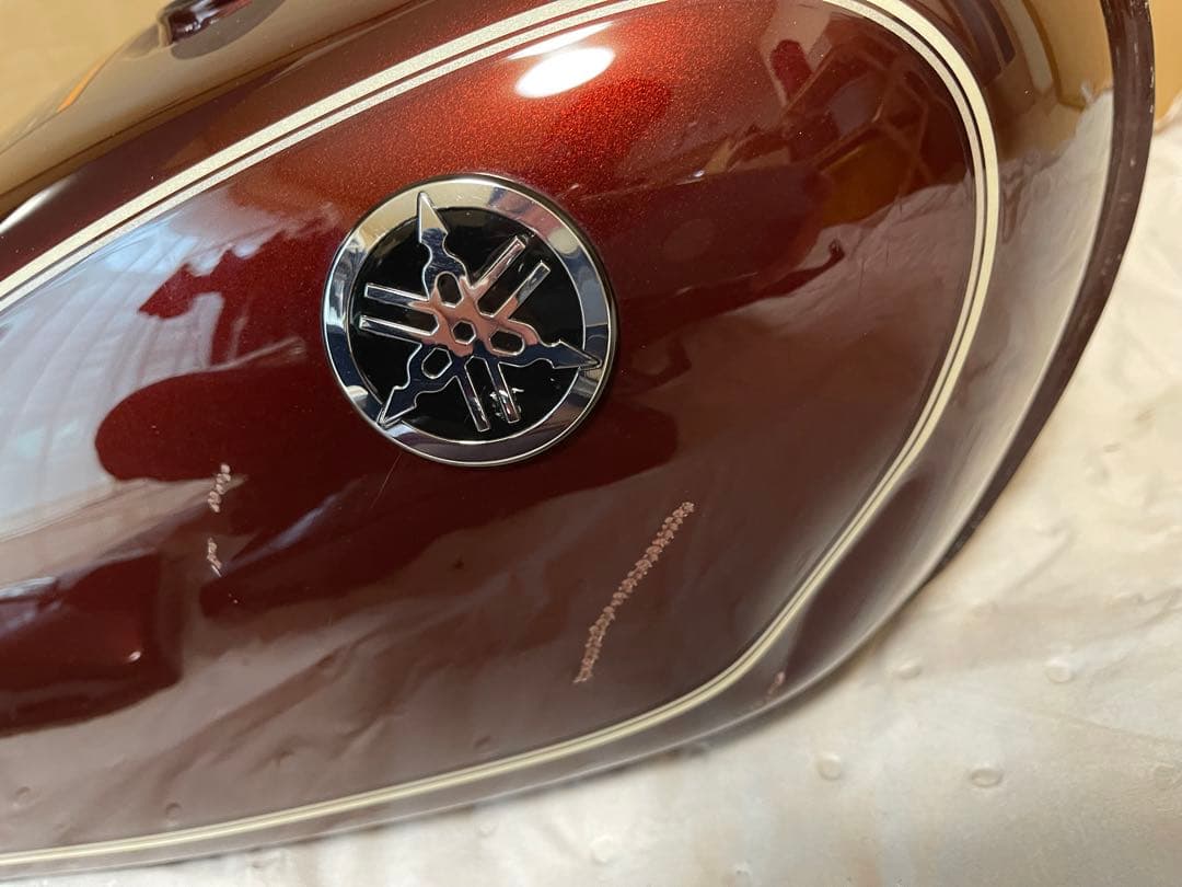 Yamaha SR ダークグレイッシュレッド 外装セット　2014年FI