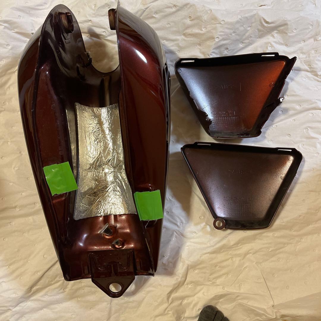 Yamaha SR ダークグレイッシュレッド 外装セット　2014年FI