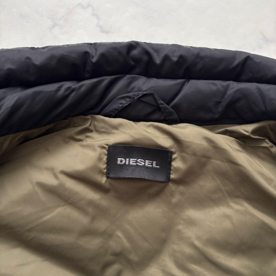 DIESELディーゼル M相当 ダウンベスト ブラック