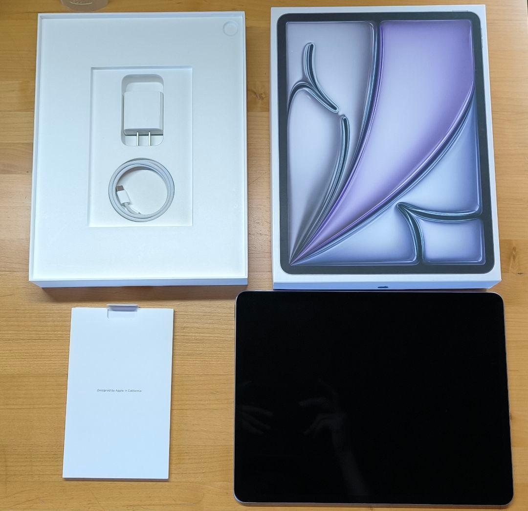 iPad Air (M2) 13インチ 256GB スペースグレイ Wi-Fi