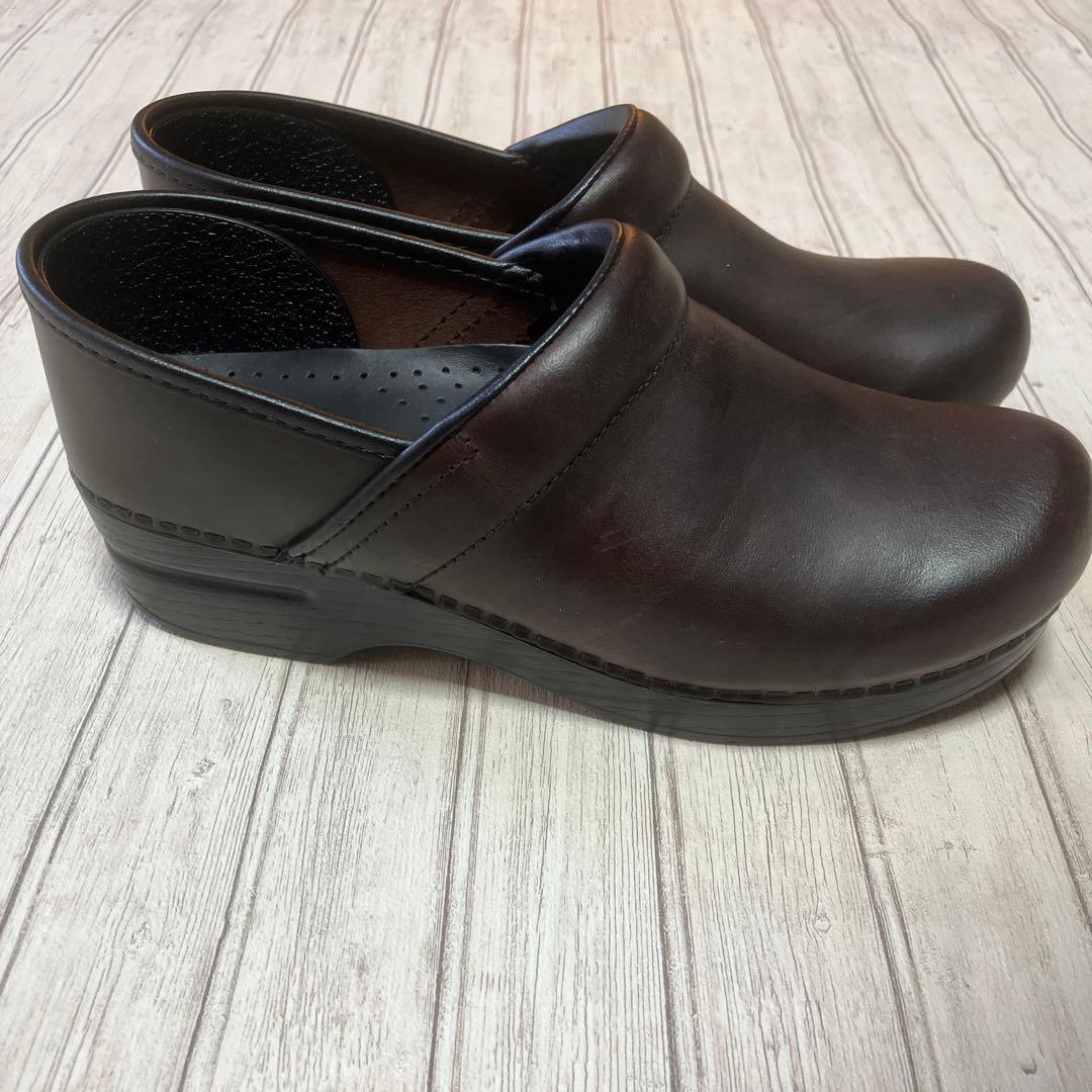 dansko ダンスコ プロフェッショナル アンティークブラウン 38