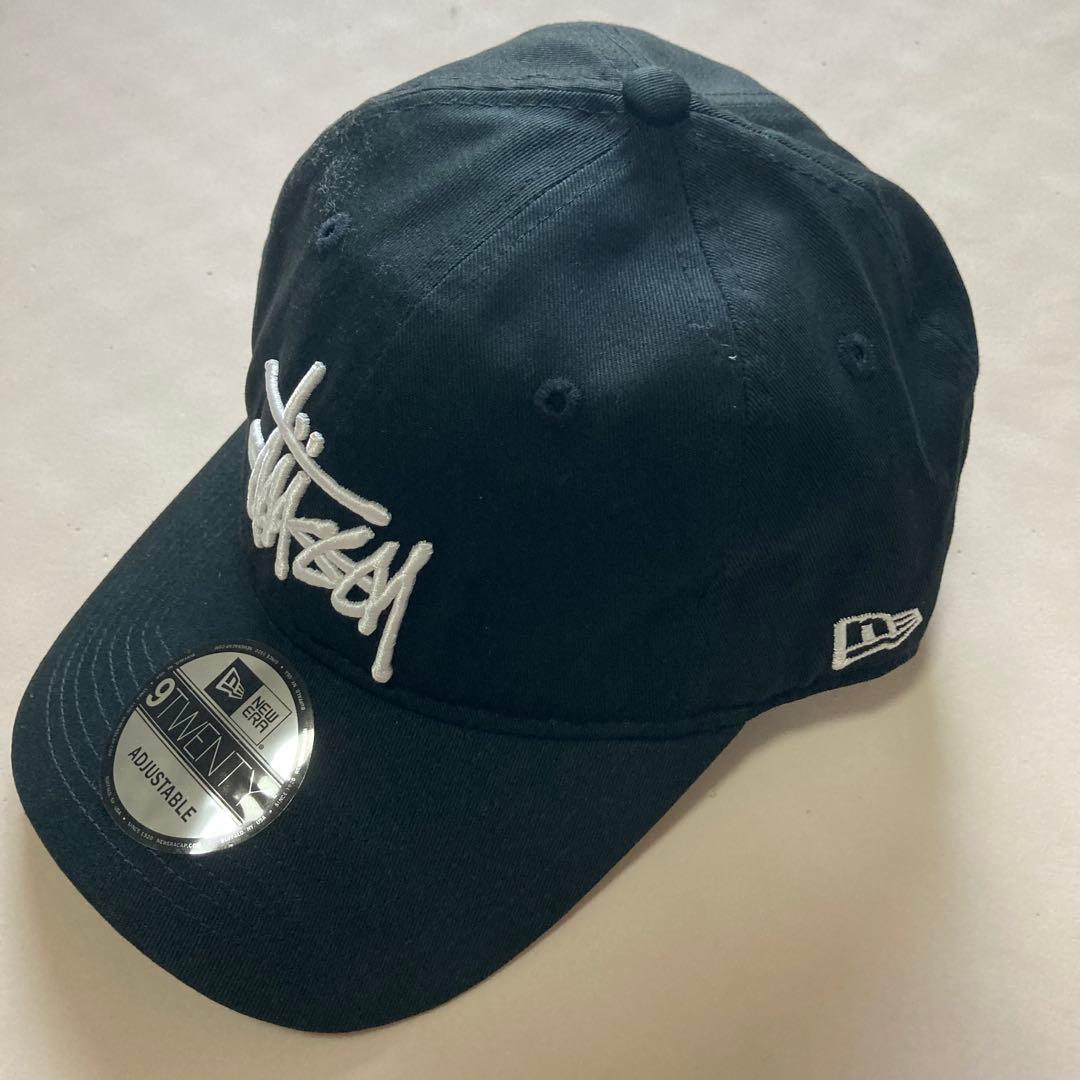 stussy 9TWENTY 黒 キャップ