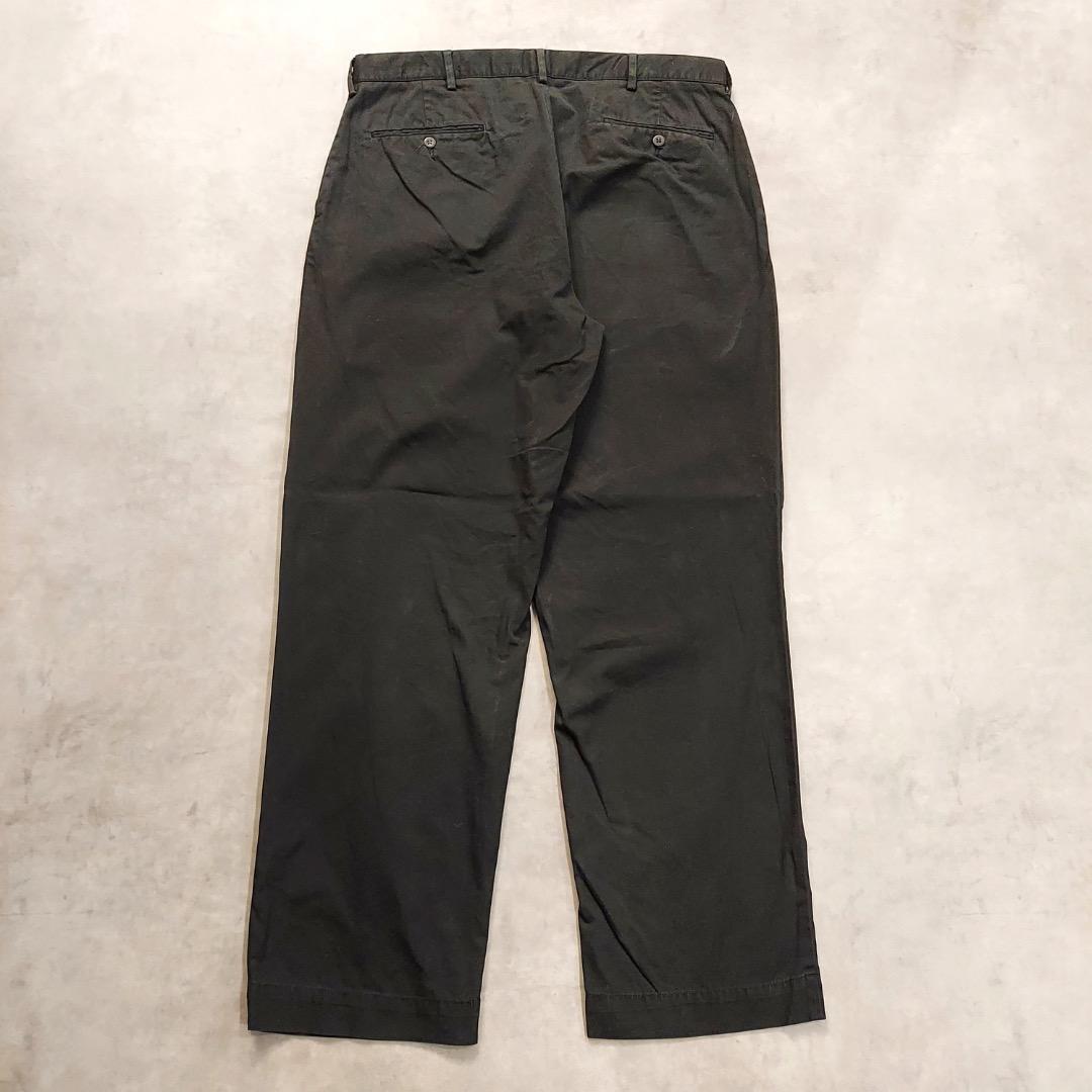 ポロバイ ラルフローレン W35 ポロチノ チノパン 古着 黒 17873