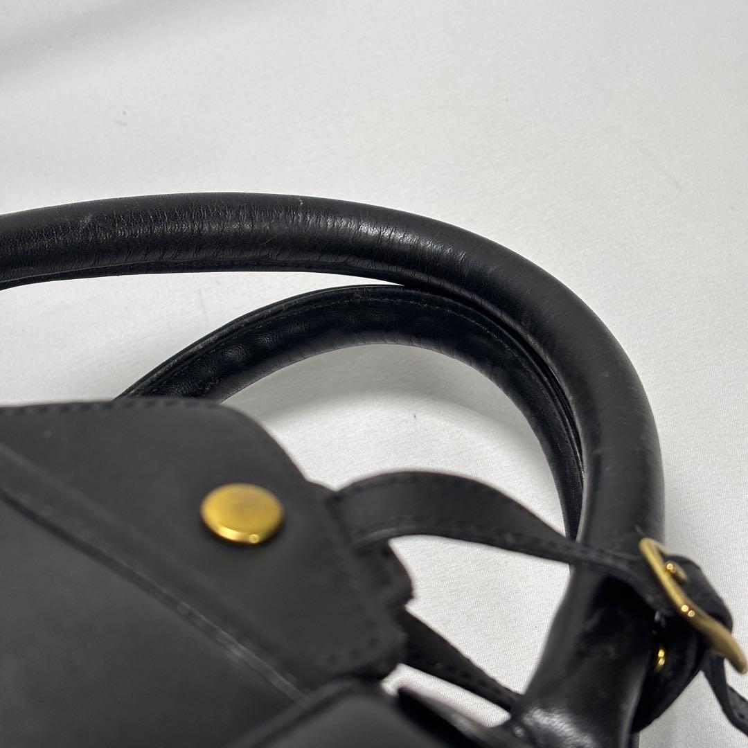 コーチ オールドコーチ ボストンバッグ 大容量 オールレザー ブラック