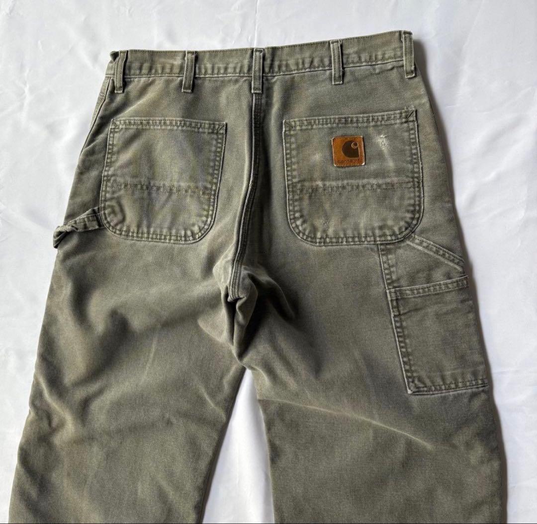 Carhartt カーハート 裏地チェック ダック ペインターパンツ 34