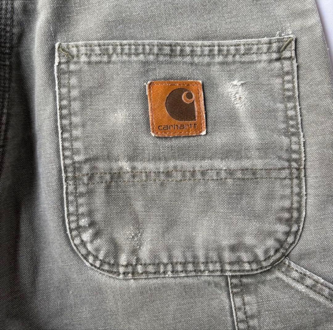 Carhartt カーハート 裏地チェック ダック ペインターパンツ 34