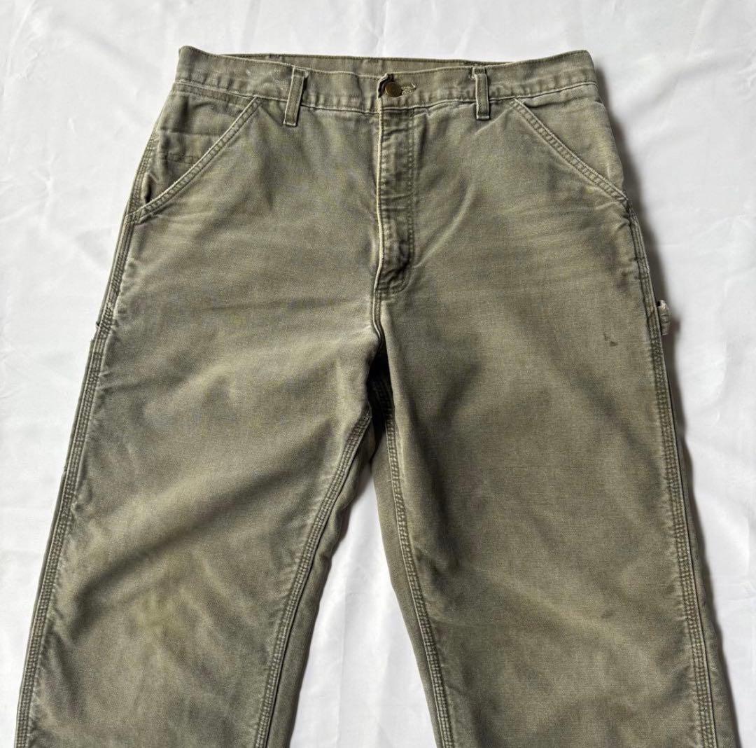 Carhartt カーハート 裏地チェック ダック ペインターパンツ 34