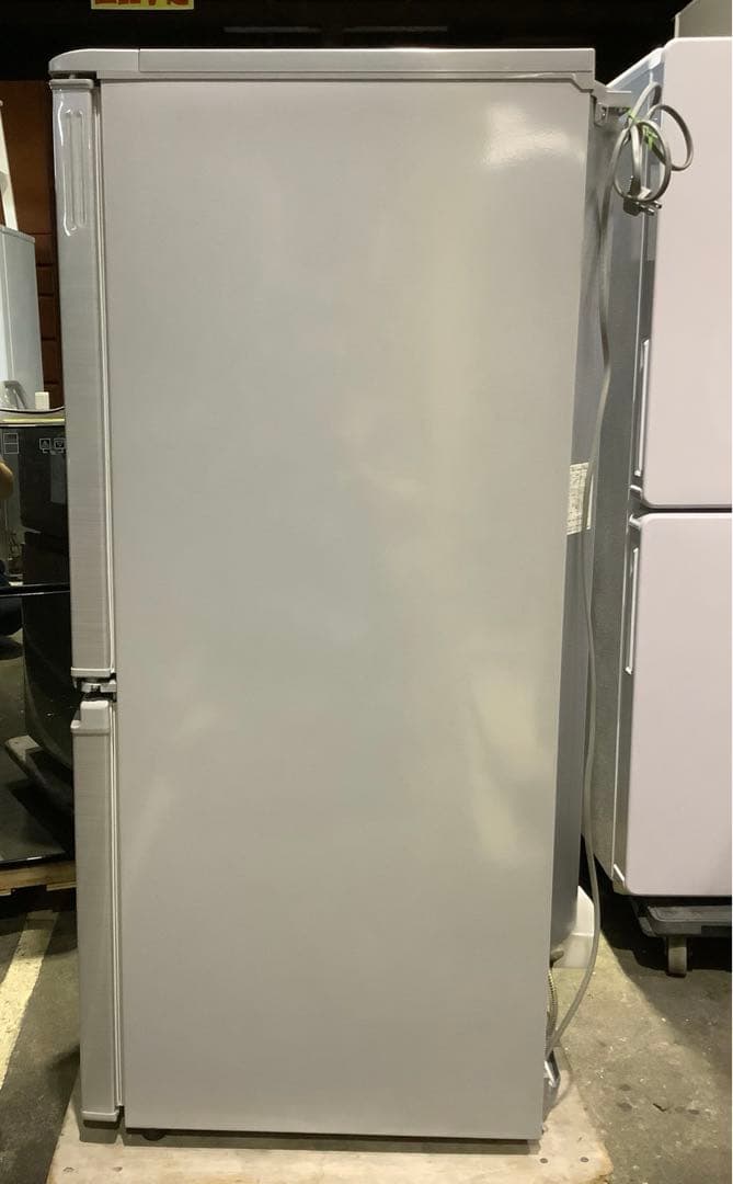 シャープ 2ドア冷蔵庫 SJ-PD14W-S 137L 2019年製