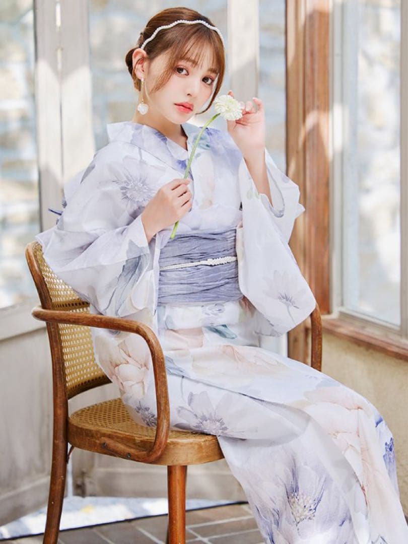 【最安値・最終値下げ】 sugar シャーベットフラワー牡丹浴衣