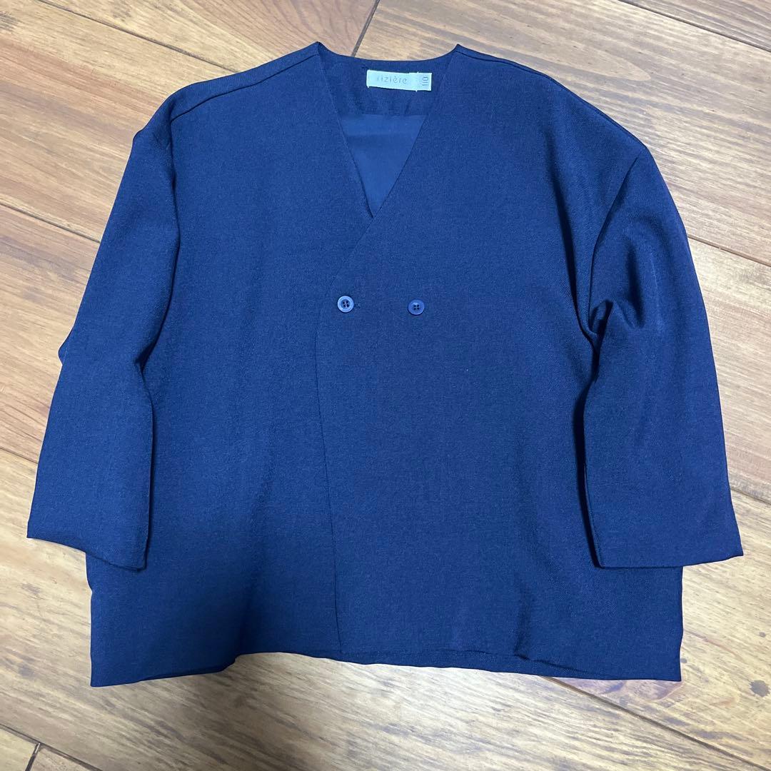 riziere リジェール　ノーカラージャケット　セットアップ　110