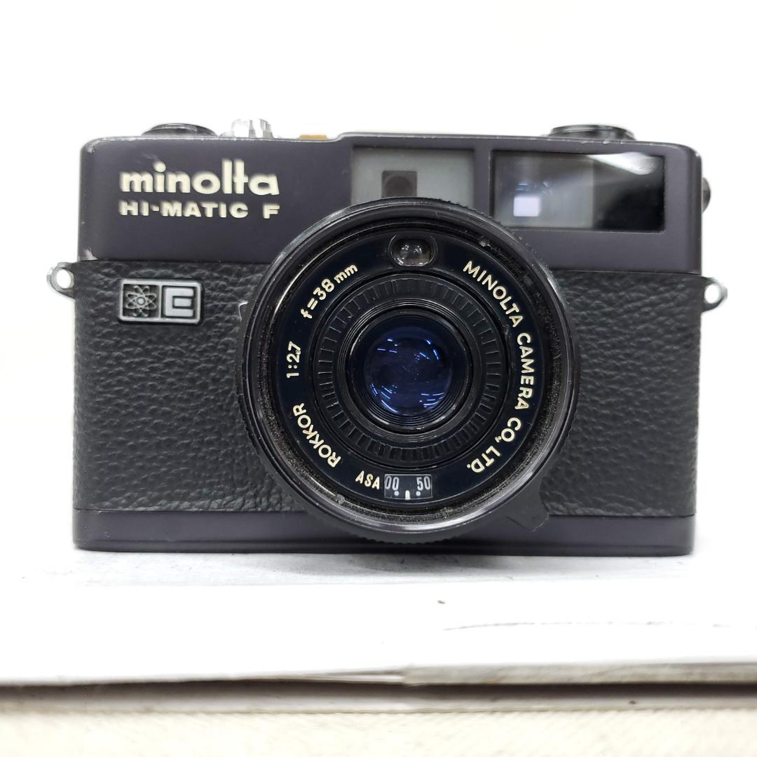 フィルムカメラ Minolta HI-MATIC F F1225-241-8p p