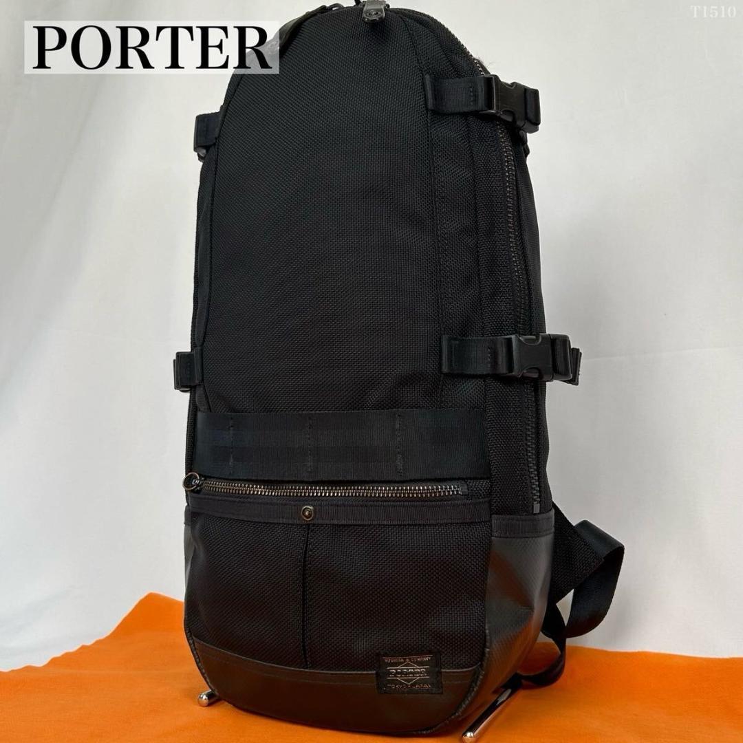 【極美品】ポーター リュックサック ヒート 吉田カバン レザー A4可 肩掛け