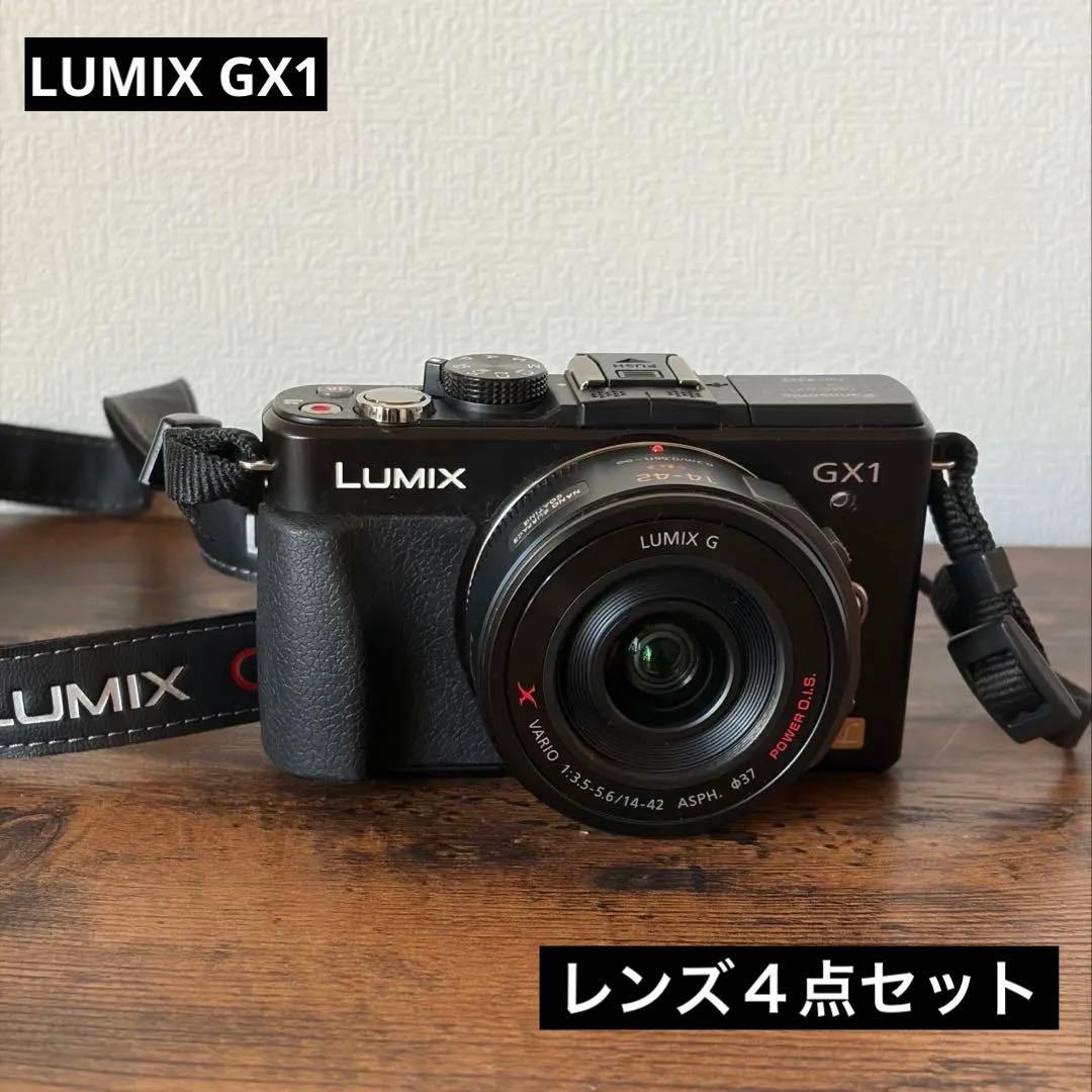 期間限定出品【中古】Panasonic LUMIX GX1 レンズセット
