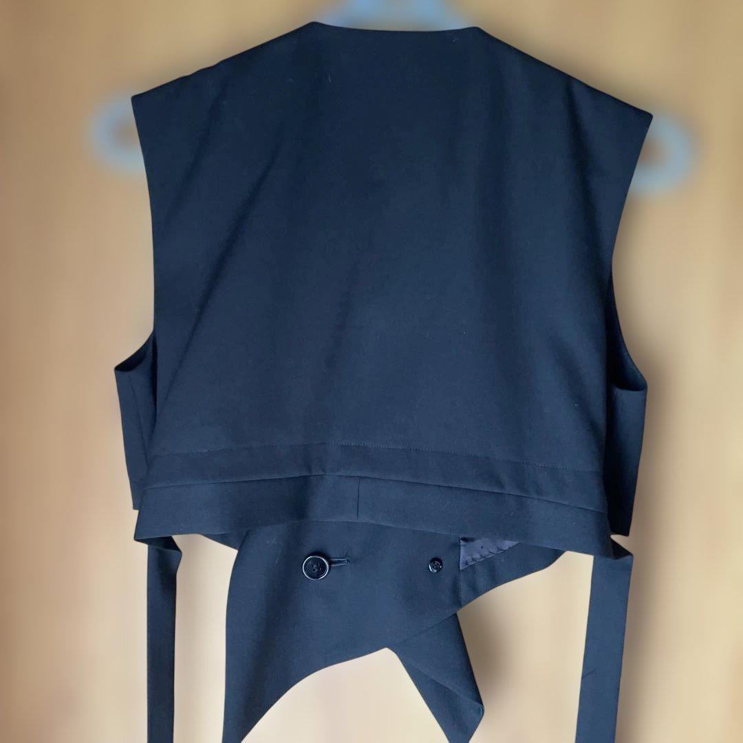 トップス LIMIfew / W/Gabardine Long Belt Vest