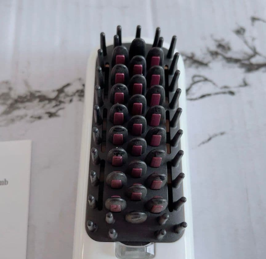 マイナスイオン ストレートブラシ ホワイト