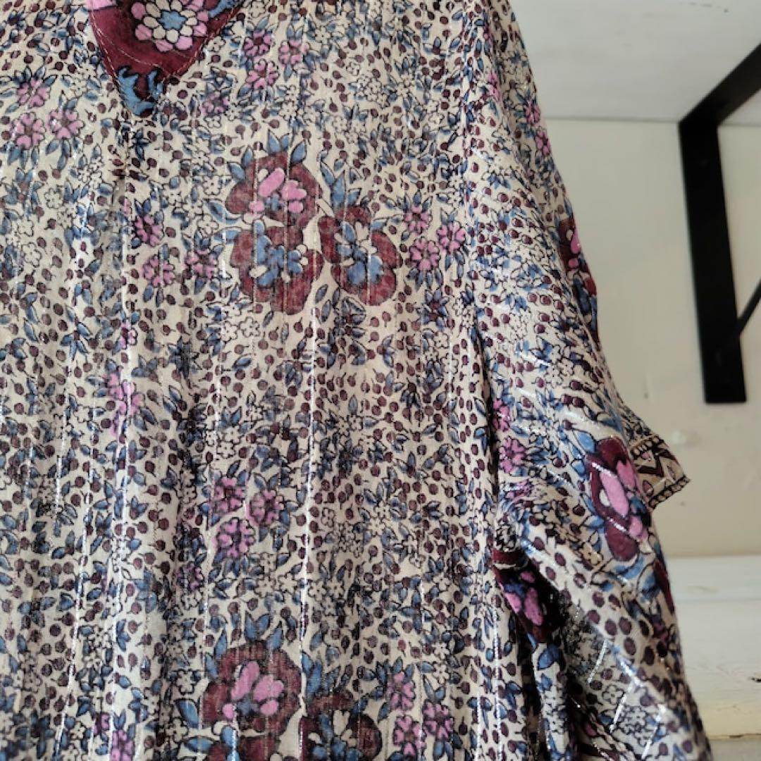 古着屋ロングビーチ購入⭐︎インド綿ワンピース