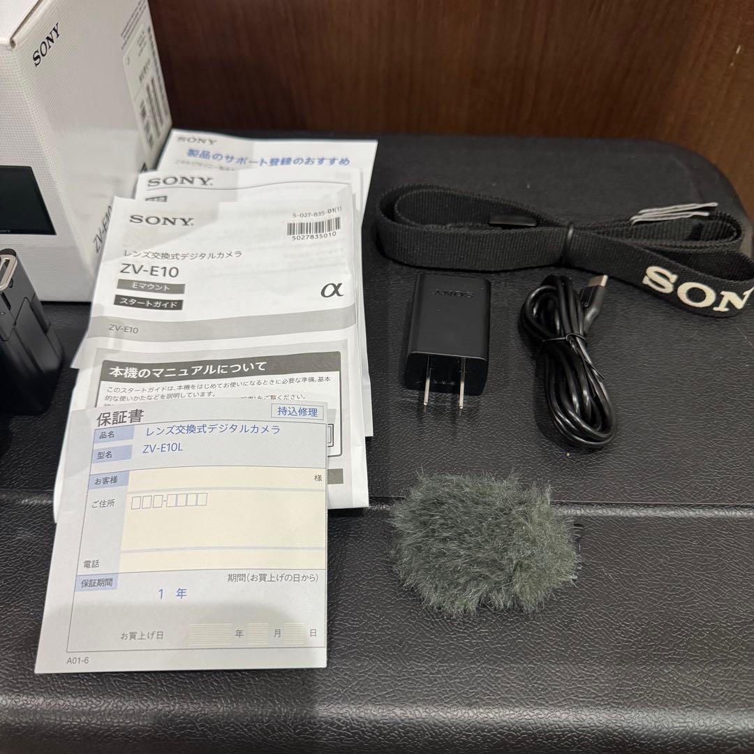 Sony ZV-E10 ミラーレスカメラ 16-50mmレンズ付き