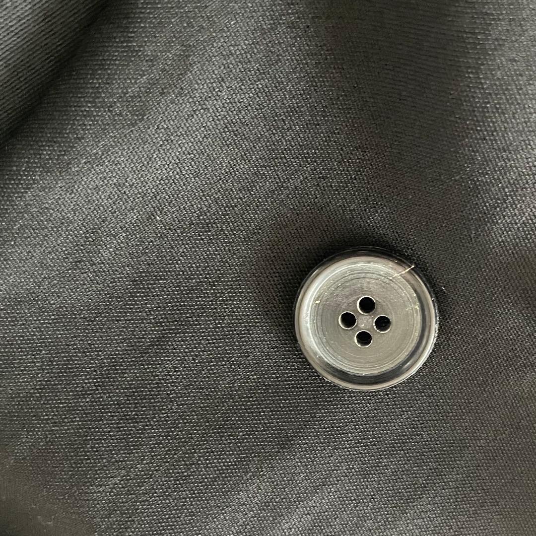 格安！HERMES エルメス 襟着脱 テーラードジャケット 黒 サテン 高級