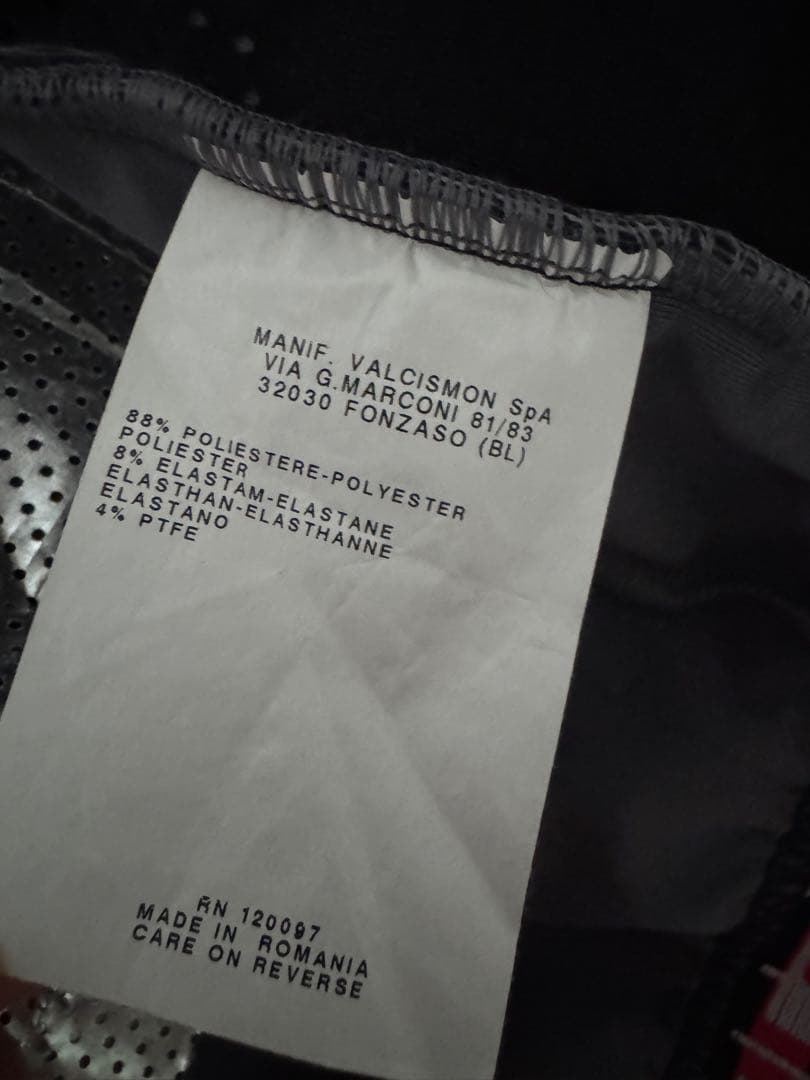 【中古美品】Castelli Radiation123 Jacketブラック