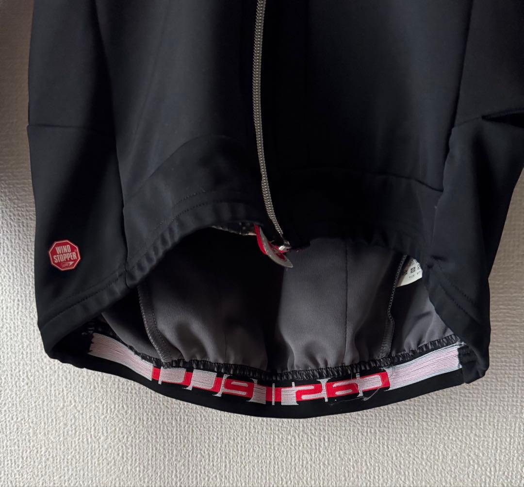 【中古美品】Castelli Radiation123 Jacketブラック