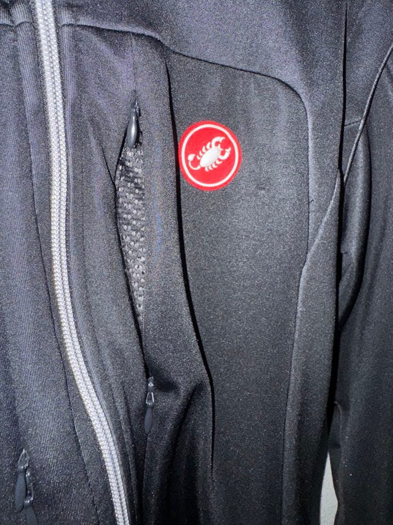 【中古美品】Castelli Radiation123 Jacketブラック
