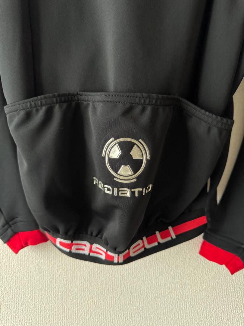 【中古美品】Castelli Radiation123 Jacketブラック