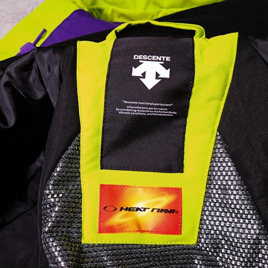 DESCENTE　スキーウェア　上下セット　XOとO　MOVESPORTS　黄黒