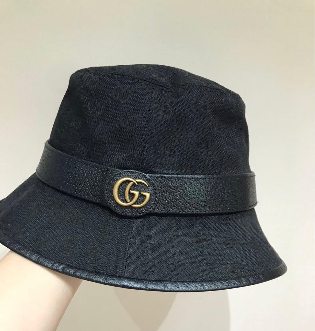 GUCCI バケットハットブラック L正規品