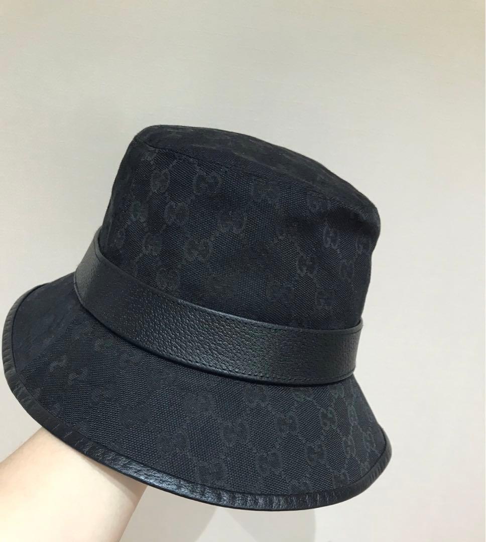 GUCCI バケットハットブラック L正規品