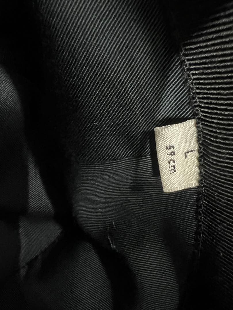 GUCCI バケットハットブラック L正規品