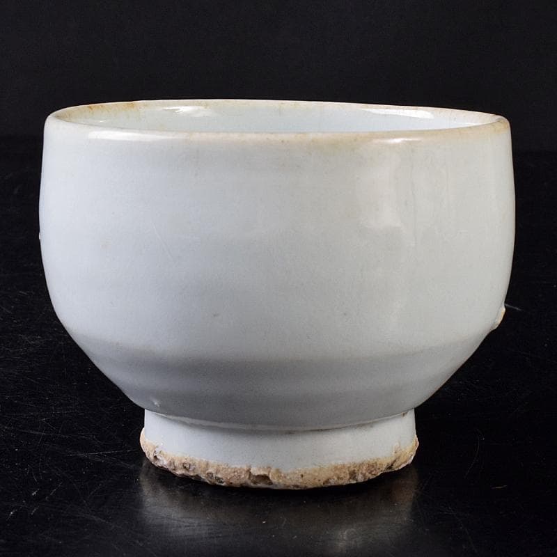 朝鮮美術　李朝　高麗白磁　盃　V　R7917