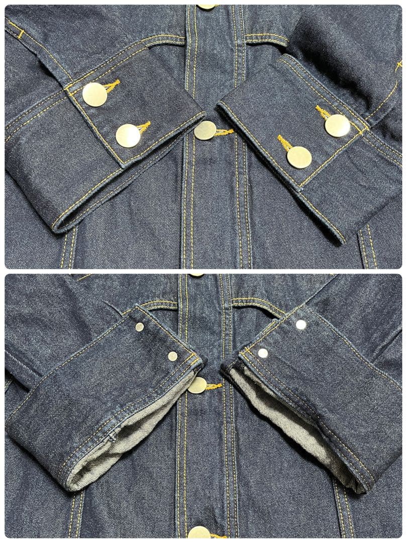 【美品】パメオポーズ LoversDenimJacket 刺繍デニムジャケット