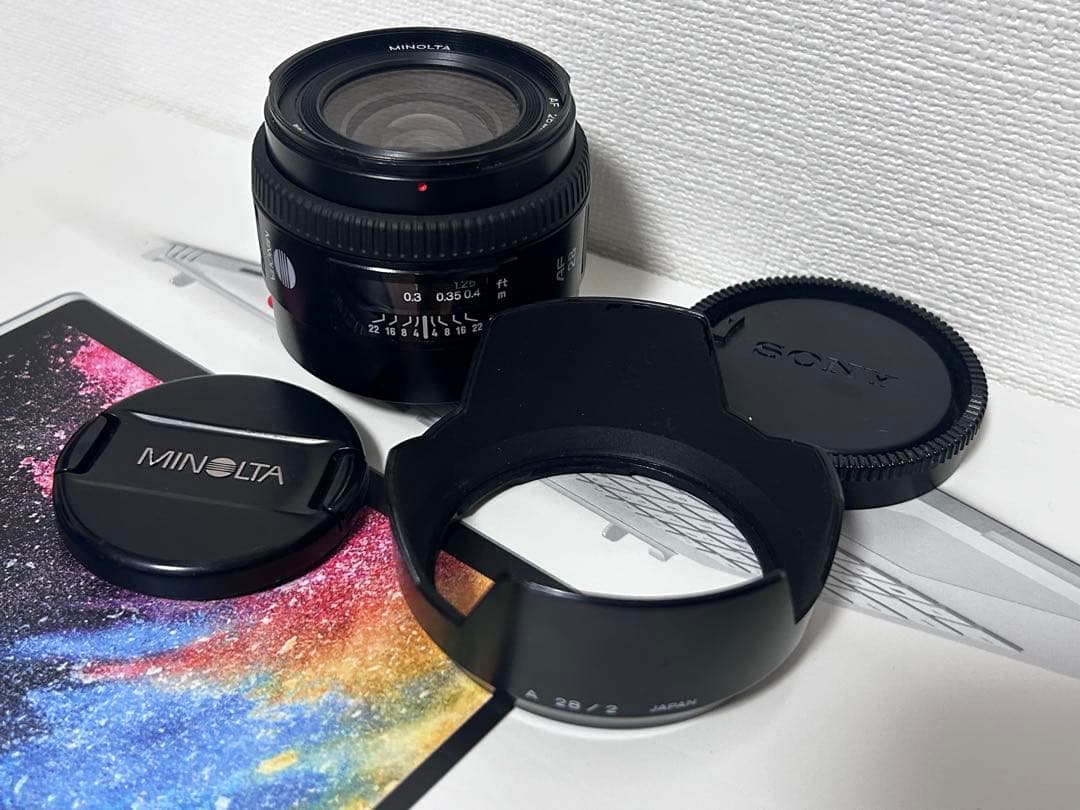 MINOLTA AF 28mm f2 New 単焦点