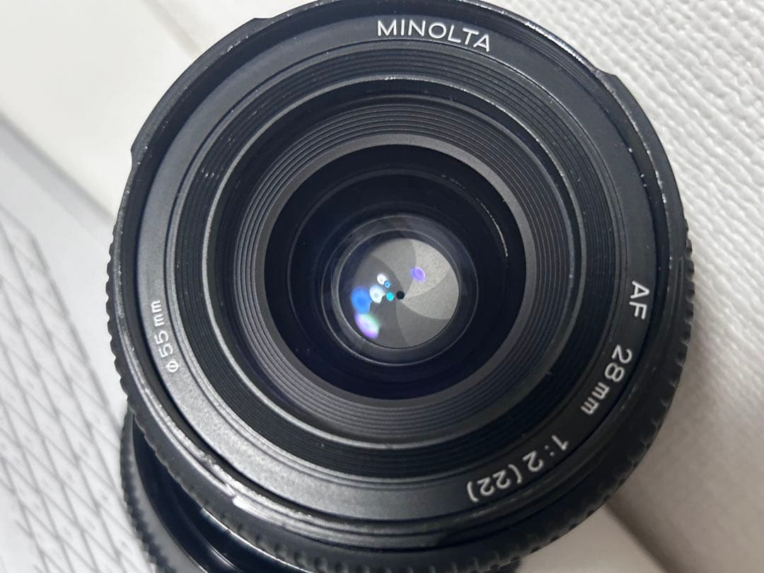 MINOLTA AF 28mm f2 New 単焦点