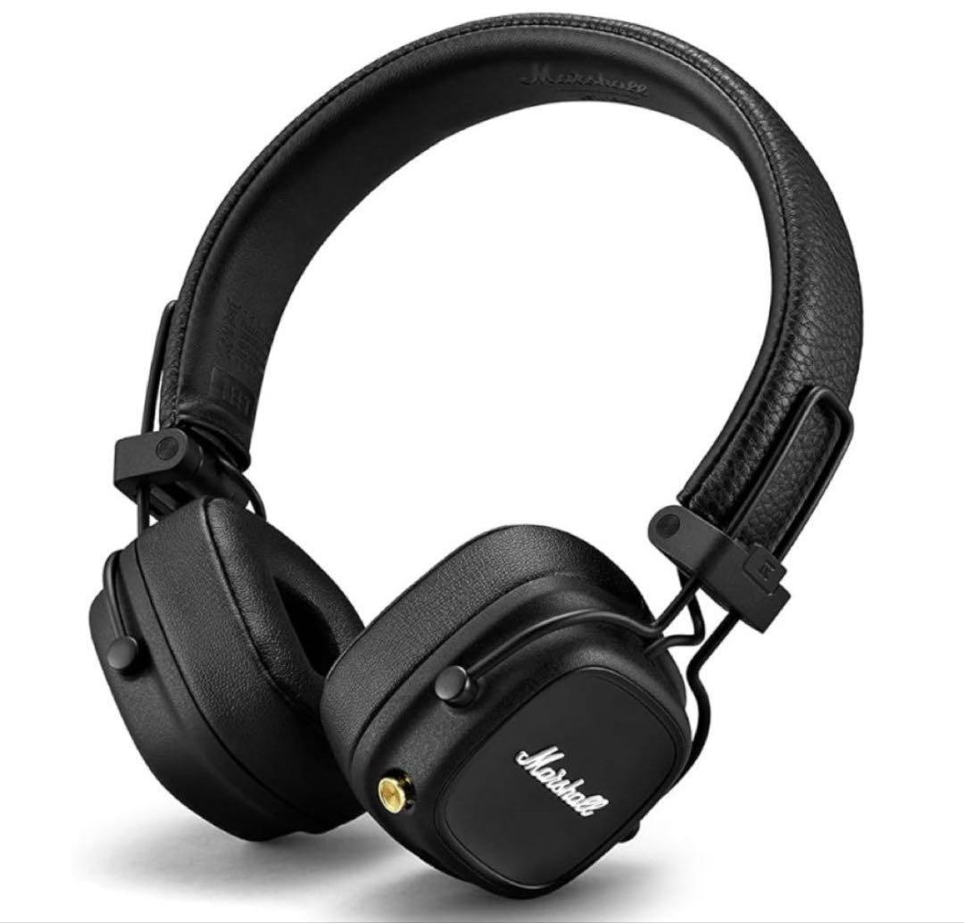 美品 Marshall IV ヘッドフォン black