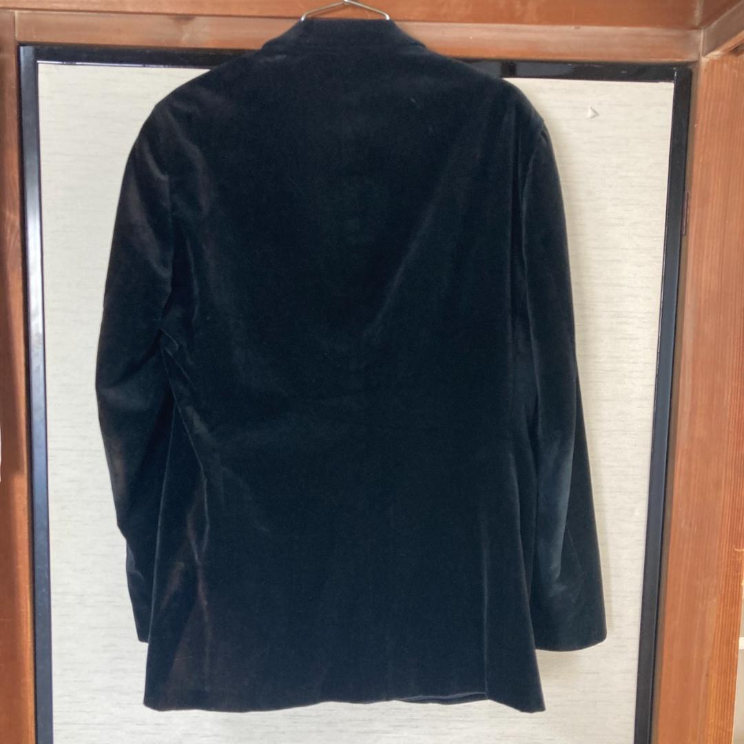 ジョルジョアルマーニ　GIORGIO ARMANI ベルベット ジャケット 黒