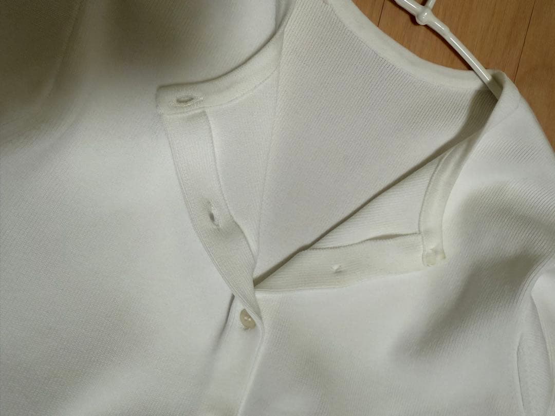 み*み様 【本物】TREFLE＋1 スワンカーディガン　ホワイト