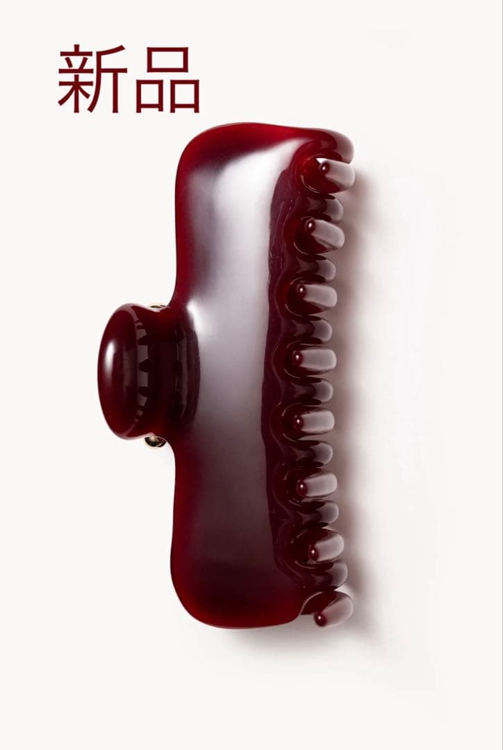 UNDO HAIRWARE ヘアクリップNo.4クロークリップ　ボルドー