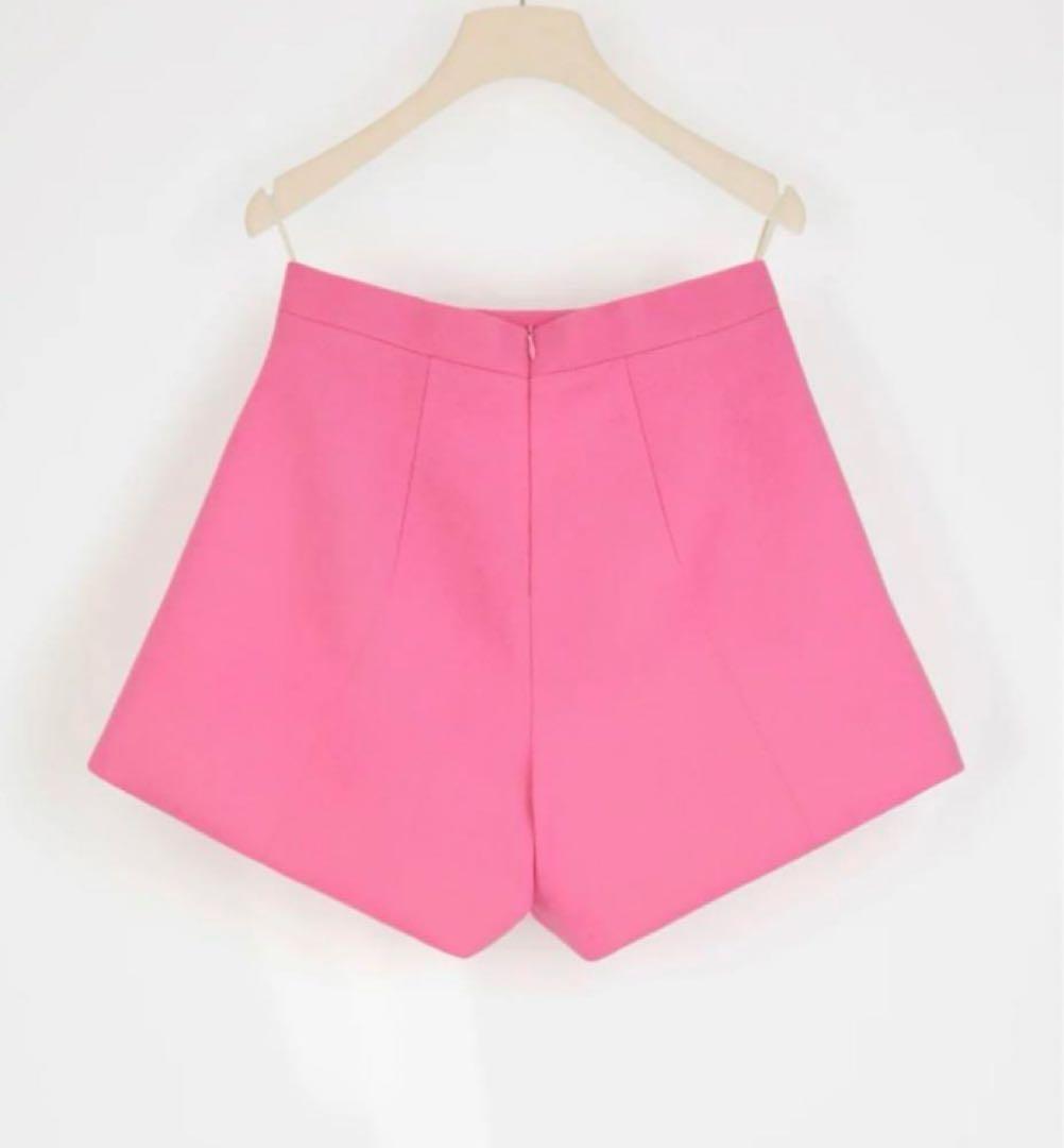 PATOU レスポンシブルウール＆カシミア テーラードショートパンツ