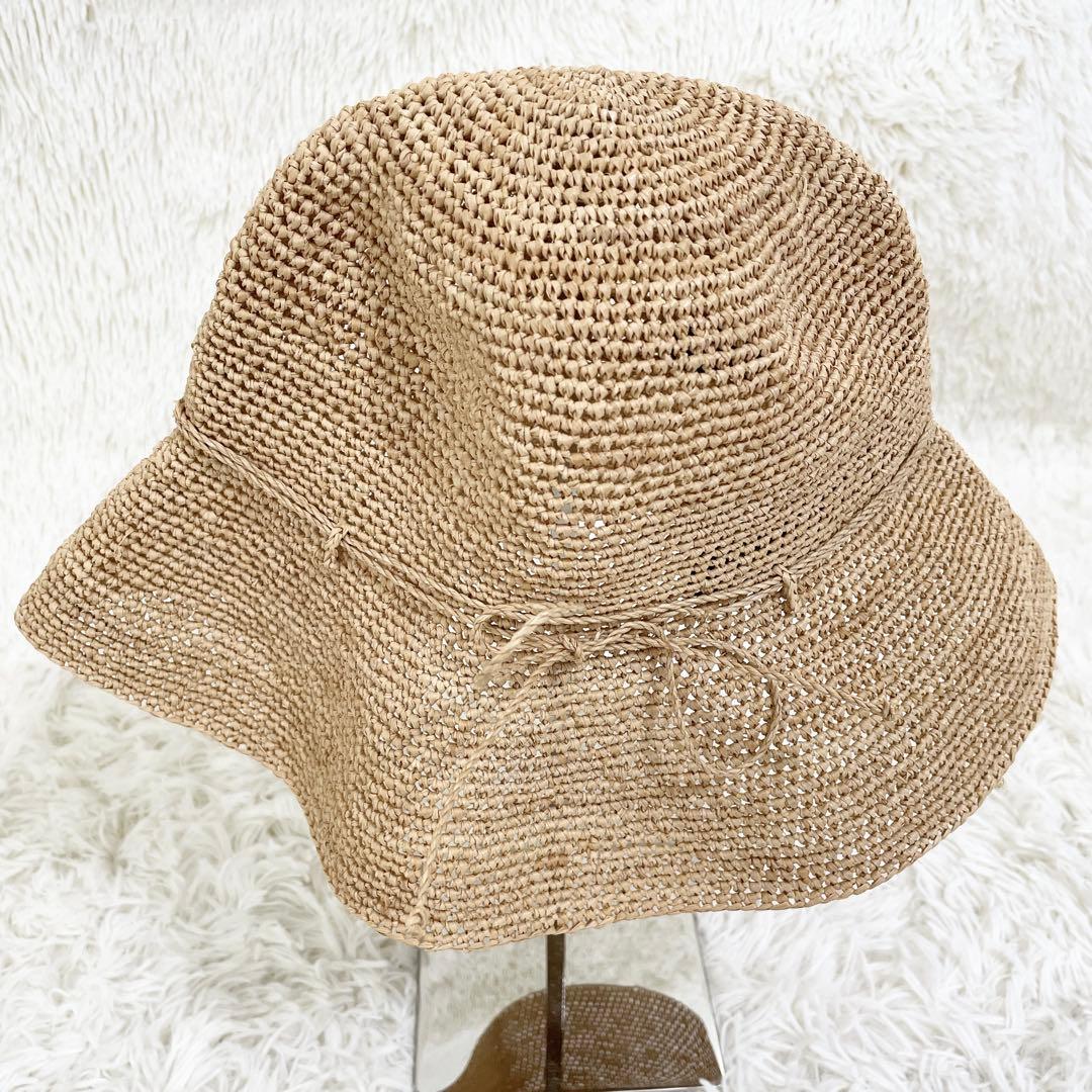 美品　ヘレンカミンスキー　ラフィアハット　プロヴァンス 10 麦わら帽子