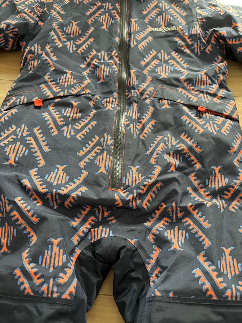 Patagonia 幾何学模様 子ども用スキーウェア