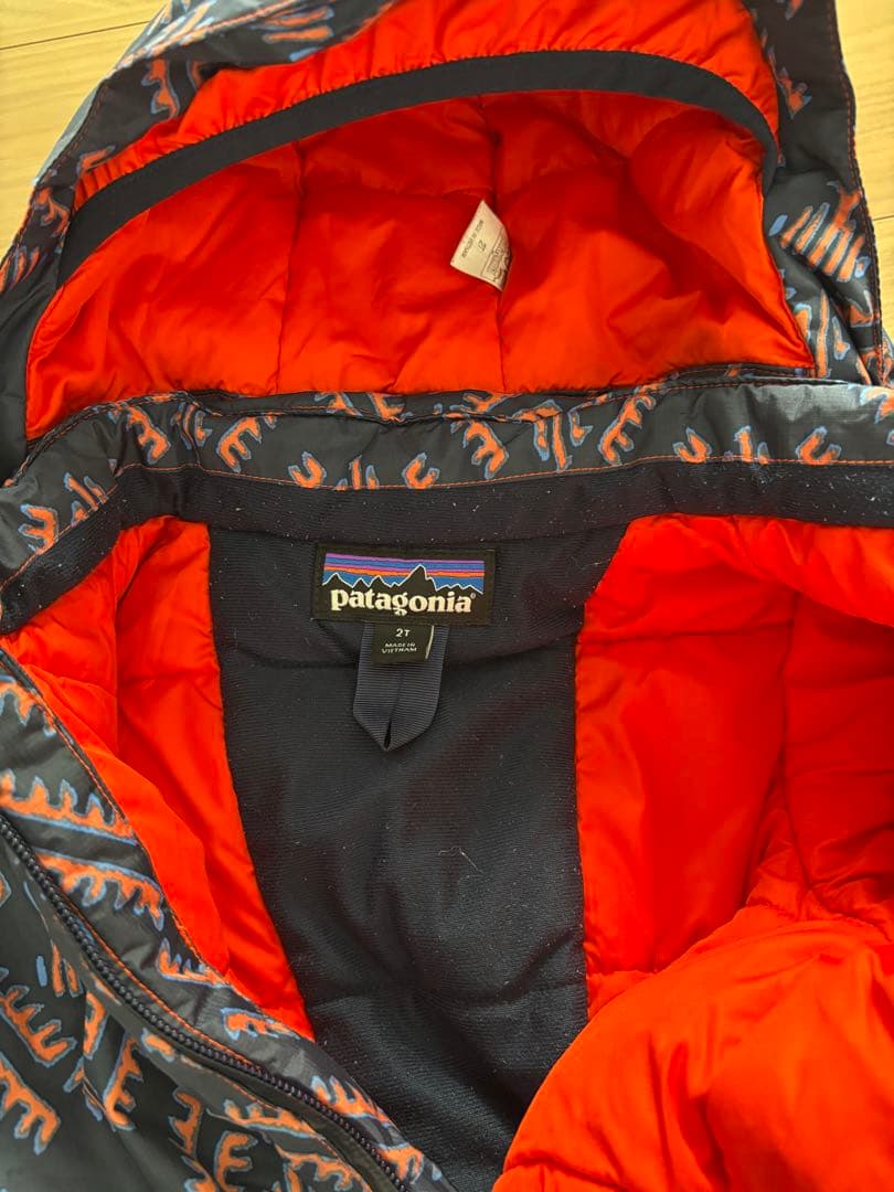 Patagonia 幾何学模様 子ども用スキーウェア