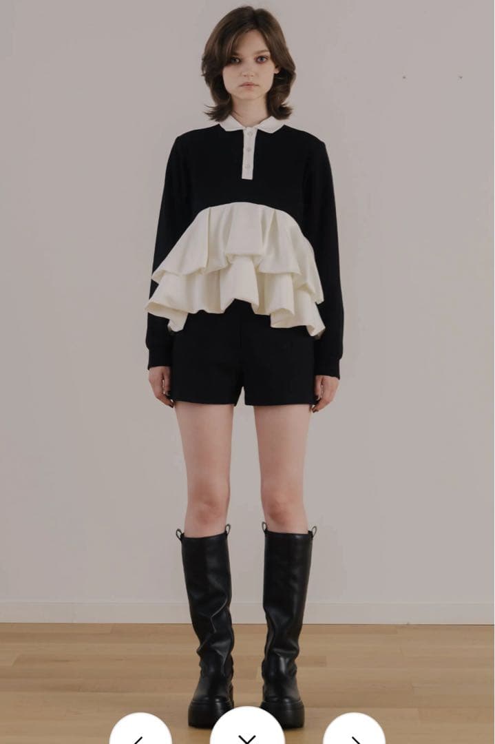 トップス THE TOE Hydra Peplum tops